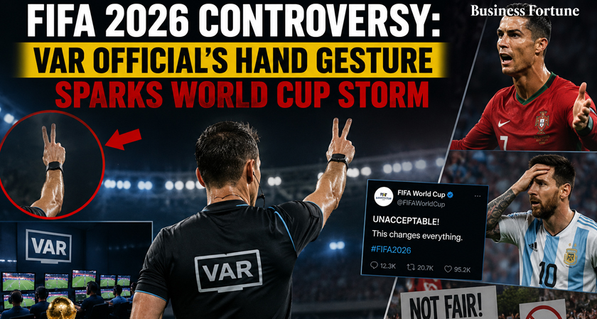  FIFA 2026 controversy: VAR Official's Hand Gesture Sparks World Cup Storm 